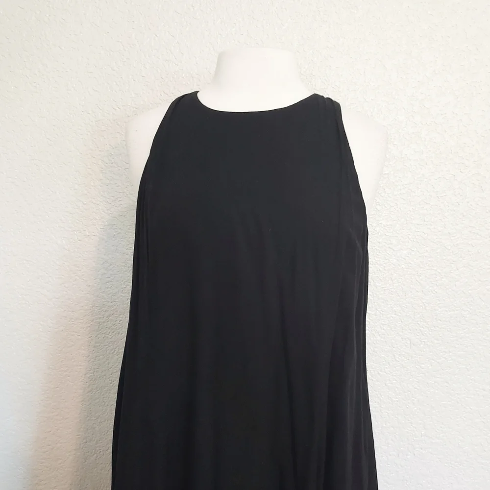 Bella Lux Black Comfy Tent Dress Size Large - Picture 2 of 13